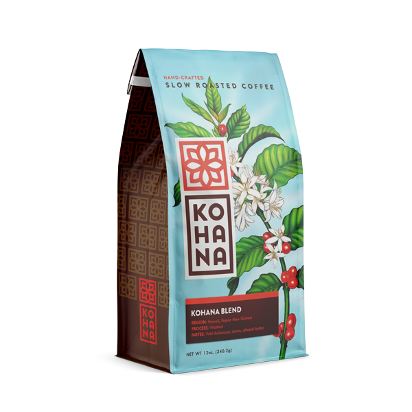 Kohana Ground Coffee Mock up